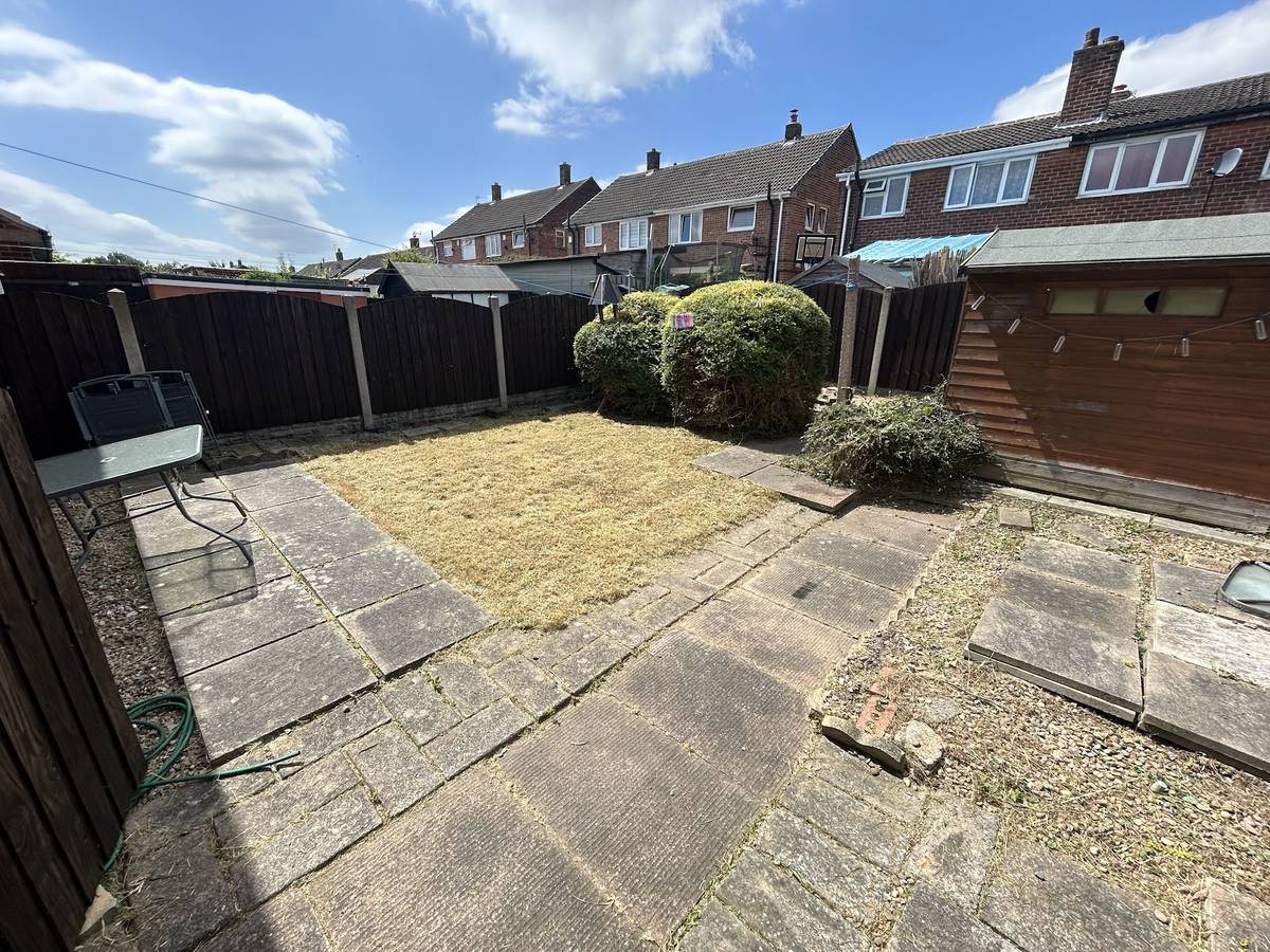 A back garden after a full tidy up